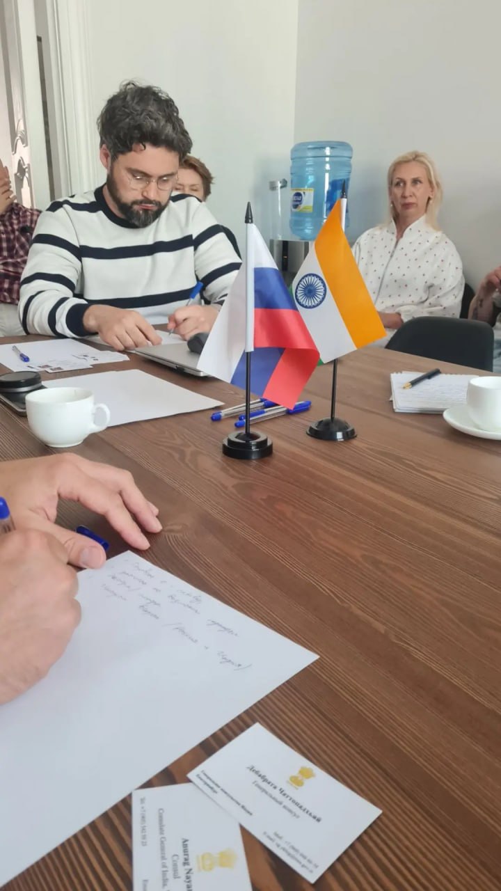 ОПОРА РОССИИ развивает практический деловой диалог с Индией